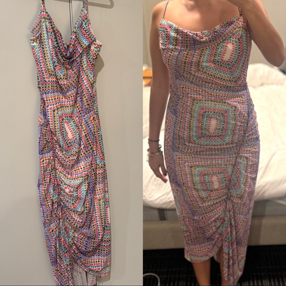 All saints mesh dress